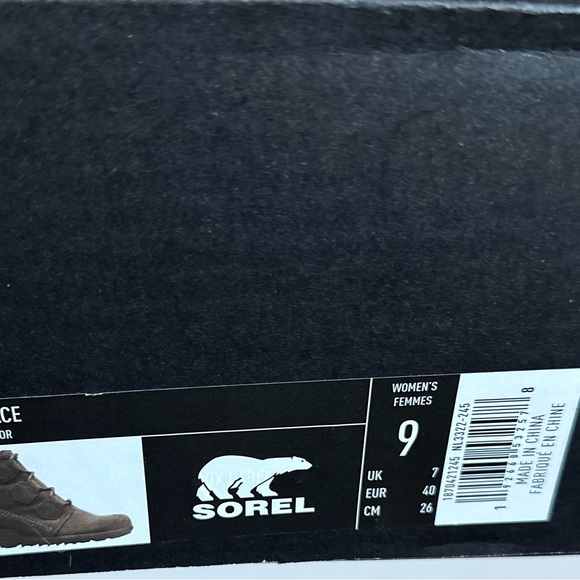 NWT & Box Sorel Evie Major Lace Up Winter Bootie Size 9 - Picture 3 of 4